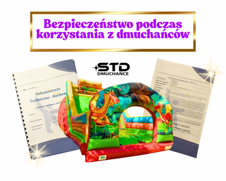 Bezpieczeństwo podczas korzystania z dmuchańców